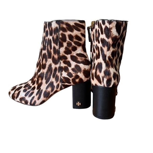 NWOT- Tory Burch Brooke Calf-hair Ankle Boots 6.5 - Picture 2 of 10
